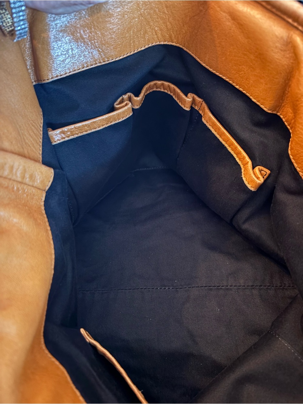 Chloe Ethel Lambskin Leather Bag with equestrian scarf - Picture 13 of 17